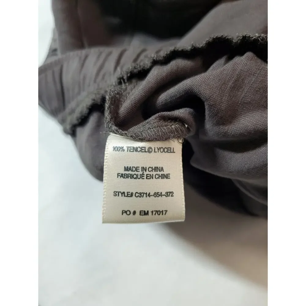Cloth & Stone Pants Womens‎ XS Tencel Joggers Gray Cargo Pockets Lyocell